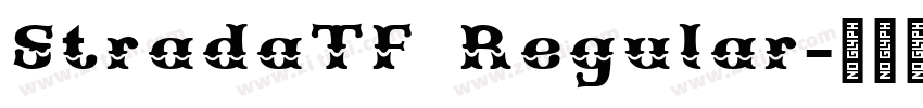 StradaTF Regular字体转换